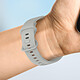 Acheter Avizar Bracelet pour Samsung Galaxy Watch Active 2 40mm Silicone Lisse Gris