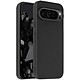 Avizar Coque pour Google Pixel 9 et Google Pixel 9 Pro Souple Mat Soft touch Noir - Protection fiable contre les rayures, les éraflures et les impacts du quotidien