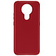 Avizar Coque Nokia 3.4 Flexible Antichoc Finition Mat Anti-traces rouge - Coque de protection rouge conçue pour le téléphone Nokia 3.4