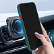 Acheter Avizar Coque pour iPhone 15 Pro Bi-matière Bague Métallique Support Vidéo  Vert