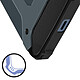 Avis Avizar Coque iPhone 13 Pro Max Design Relief Hybride Antichute Defender II bleu