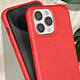 Acheter Avizar Coque cordon pour iPhone 15 Pro Silicone Recyclable  Rouge