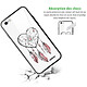 Avis Evetane Coque iPhone 6/6s Coque Soft Touch Glossy Attrape coeur Design