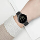 Avizar Bracelet pour Google Pixel Watch Acier Inoxydable Milanais Magnétique  Noir pas cher