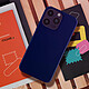 Acheter Moxie Coque pour iPhone 14 Pro Hybride Semi-rigide Fine Légère Intérieur Doux  bleu marine