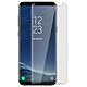 Avizar Film verre trempé bords incurvés Samsung Galaxy S8 - Contour Transparent - Film de protection écran en verre trempé