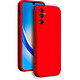 BigBen Connected Coque pour Samsung Galaxy A34 5G en Silicone avec dragonne assortie Rouge Antichute, Anti-perte : la dragonne incluse vous permet d'accrocher votre téléphone à votre poignet pour éviter tout vol, perte ou chute accidentelle de votre téléphone.