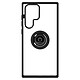 Avizar Coque pour Samsung Galaxy S22 Ultra Bi-matière Bague Métallique Support Vidéo  noir - Coque de protection avec un anneau de maintien conçue pour Samsung Galaxy S22 Ultra
