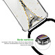 Acheter LaCoqueFrançaise Coque cordon iPhone X/Xs noir Dessin Illumination de paris