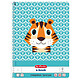 HERLITZ Cahier spiralé 'Cute Animals Tiger', A4, ligné Cahier