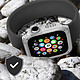 Avizar Protection Intégrale Verre Trempé Apple Watch Series 3 / 2 / 1 42mm Blanc pas cher