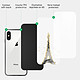 Acheter LaCoqueFrançaise Coque iPhone X/Xs Coque Soft Touch Glossy Illumination de paris Design