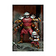 Les Tortues Ninja (Mirage Comics) - Figurine Shredder Clone & Mini Shredder (Deluxe) 18 cm Figurine Les Tortues Ninja (Mirage Comics), modèle Shredder Clone &amp; Mini Shredder (Deluxe) 18 cm.