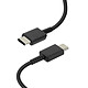 Samsung Câble  USB-C vers USB-C 60W Charge et Synchronisation 1m de long Noir