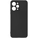 Avizar Coque pour Xiaomi Redmi 12 Silicone Semi-rigide Soft Touch  Noir Coque de protection noir, collection Fast Cover, spécialement conçue pour votre Xiaomi Redmi 12