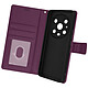 Avizar Housse pour Honor Magic4 Pro Aspect Grainé Clapet Portefeuille Stand Vidéo  violet Étui folio spécialement conçu pour votre Honor Magic4 Pro
