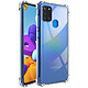 Evetane Coque Samsung Galaxy A21S Anti-Chocs avec Bords Renforcés en silicone transparente Motif Coque Samsung Galaxy A21S Anti-Chocs avec Bords Renforcés en silicone transparente