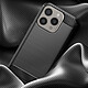 Avis Avizar Coque pour iPhone 15 Pro Max Effet Carbone Silicone Flexible Antichoc  Noir