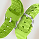 Avis Avizar Bracelet pour Apple Watch 41mm et 40mm et 28mm Silicone Ajustable Fermoir Ardillon  Vert citron