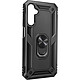 Avizar Coque pour Samsung A05s Hybride Bague Support Magnétique Noir - Coque de protection hybride conçue pour sécurisée votre Samsung A05s contre les chocs