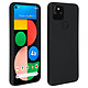 Avizar Coque Google Pixel 4A 5G Silicone Semi-rigide Finition Soft Touch noir Coque de protection spécialement conçue pour Google Pixel 4A 5G