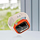 Avis Avizar Coque Apple Watch Serie 7 (41mm) Rigide Ultra-fine Vitre de Protection orange