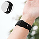 Acheter Avizar Bracelet Samsung Galaxy Watch 4 en Silicone tressé Soft-touch noir