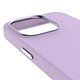 Avis Decoded Coque MagSafe pour iPhone 15 Pro Silicone Mat Doux Lavande