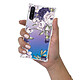 LaCoqueFrançaise Coque Samsung Galaxy Note 10 anti-choc souple angles renforcés transparente Motif Pivoines Violettes pas cher