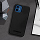 OtterBox Coque  pour iPhone 12 / 12 Pro Antichoc MagSafe Symmetry Series+ Noir mat pas cher