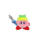 Kirby - Peluche Kirby avec épée 12 cm Peluche Kirby avec épée 12 cm.