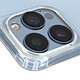 Avizar Coque Lanière pour iPhone 13 Pro Max Rigide Bumper  Transparent pas cher