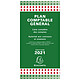 EXACOMPTA Plan comptable général avec couverture plastique 17,5x9cm Manifold
