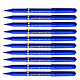 UNI-BALL Feutre d'écriture Sign Pen MYT7 pointe moyenne 0,7mm bleu x 10 Crayon feutre