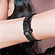 Avis Avizar Bracelet pour Galaxy Watch 5 / 5 Pro / 4 Cuir véritable Boucle Papillon  Noir
