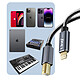 Avis LinQ Câble Imprimante iPad et iPhone vers USB type B en Nylon Tressé  1,5m