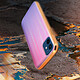 Acheter Avizar Coque iPhone 12 Mini Holographique Arc en Ciel Rigide Collection Aurora Rose