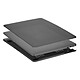 Case mate Coque pour Macbook Pro 16 Protection Chocs Rayures Snap-On Noir Fumé Coque Noir en Polycarbonate, MacBook Pro 16"