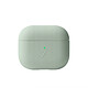 NATIVE UNION Coque pour Airpods 3 Curve en Silicone avec Texture Rayée Vert citron - Elle offre une protection légère contre les chocs et chutes du quotidien