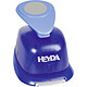 HEYDA Perforatrice à motif 'rond', grand, couleur: bleu Perforateur à motif