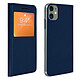 Avizar Housse iPhone 11 Étui à Clapet Fenêtre d'affichage - Bleu nuit Pochette de protection spécialement conçue pour Apple iPhone 11.