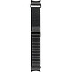 BigBen Connected Bracelet pour Galaxy Watch 4/4 Classic/5/5 Pro/6/6 Classic Boucle alpine Noir - Doté d'un style élégant et polyvalent