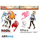 Fairy Tail -  Mini Stickers Natsu Et Lucy (16 X 11 Cm) Fairy Tail -  Mini Stickers Natsu Et Lucy (16 X 11 Cm)