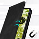 Avis Avizar Étui Portefeuille pour Google Pixel 6a Porte-cartes Soft-touch Clapet aimanté  noir