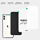 Acheter Evetane Coque iPhone 12 Mini Coque Soft Touch Glossy Parfaite Avec De Jolis Défauts Design