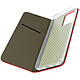 Avizar Étui pour Oppo Reno 7 avec Clapet Porte-carte Fonction Support  rouge - Étui spécialement conçu pour votre Oppo Reno 7