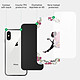 Acheter Evetane Coque iPhone X/Xs Coque Soft Touch Glossy Fée Fleurale Design