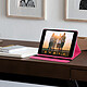 Avizar Étui avec Fonction Support Rotatif 360° Housse rose iPad Mini 4 / 5 pas cher