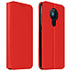 Avizar Housse Nokia 5.3 Porte-cartes Fonction Support Fin et Élégant Rouge - Housse de protection intégrale spécialement conçue pour Nokia 53