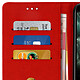 Avizar Étui Apple iPhone 11 Pro Max Housse Intégrale Porte-carte Fonction Support Rouge pas cher